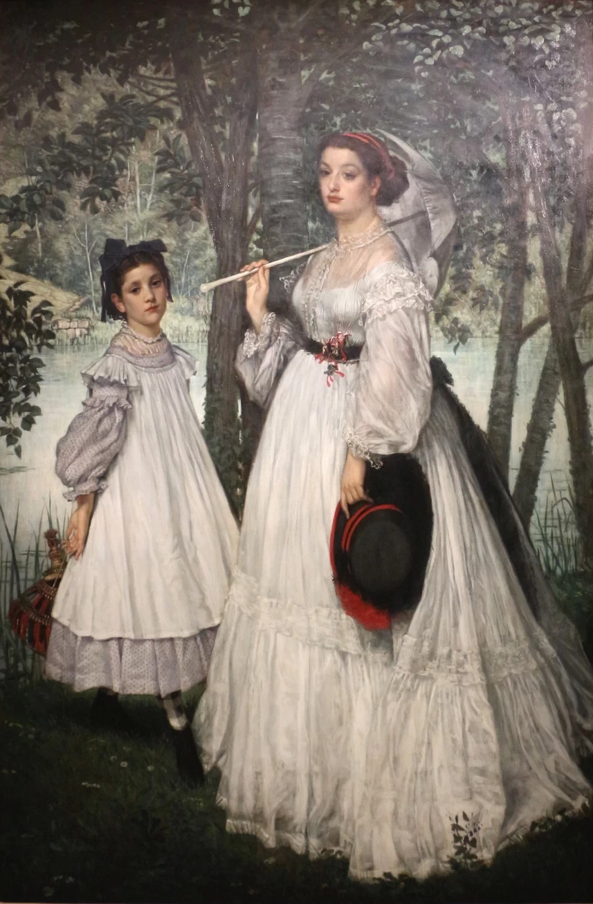 James Tissot - 143, Le due sorelle, 1863, musée d’Orsay, Paris